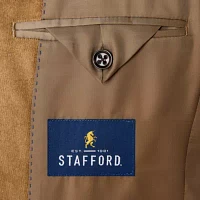 Stafford Mens Stretch Fabric Corduroy Classic Fit Sport Coat