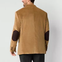 Stafford Corduroy Mens Big and Tall Stretch Fabric Regular Fit Corduroy Sport Coat