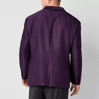 J. Ferrar Mens Big and Tall Stretch Fabric Classic Fit Sport Coat