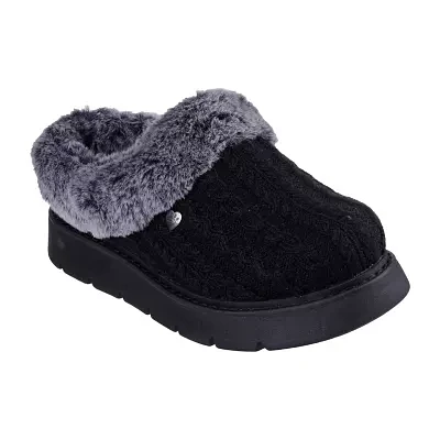 Skechers Bobs Keepsake Lite Warm Greetings Womens Slip-On Slippers