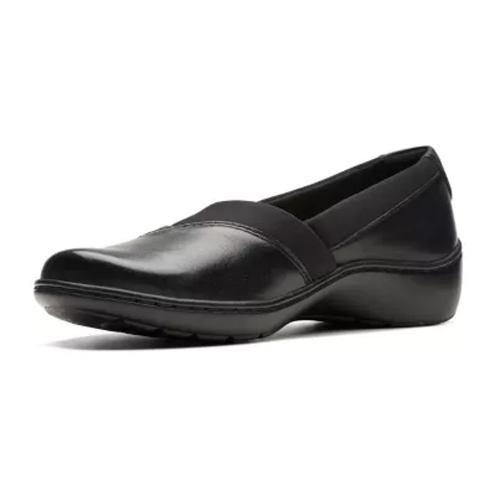 Clarks Womens Cora Charm Slip-On Shoe