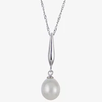 White Cultured Freshwater Pearl Sterling Silver 2-pc. Jewelry Set