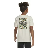 adidas Big Boys Crew Neck Short Sleeve Graphic T-Shirt