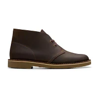 Clarks Mens Shepton Flat Heel Chukka Boots