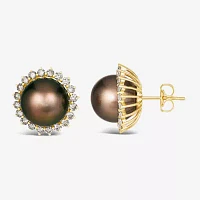 Le Vian® Earrings featuring Chocolate Pearls® 3/4 CT. Nude Diamonds™ set in 14K Honey Gold™