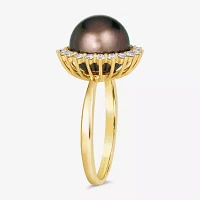 Le Vian® Ring featuring Chocolate Pearls®, 3/8 cts. Nude Diamonds™ set in 14K Honey Gold™