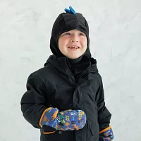 WinterProof Toddler Boys Cold Weather Dino Ski Mask