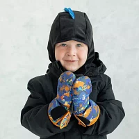 WinterProof Toddler Boys Cold Weather Dino Ski Mask