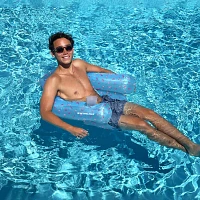 Fabric Covered U-Seat Chair Pool Float