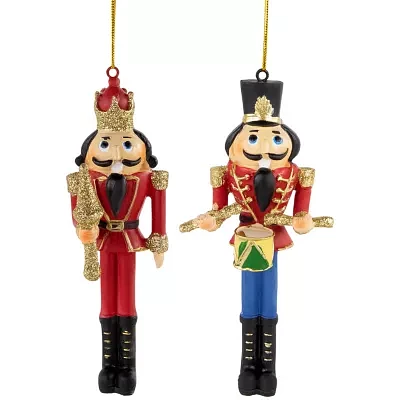 Northlight King And Soldier 2-pc. Christmas Ornament