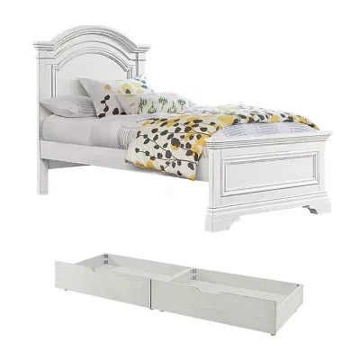 Westwood Design Olivia Twin Bed with 2 Storage Drawers