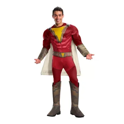 Mens Shazam Deluxe DC Comics 3-pc. Costume