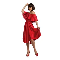 Womens Saturday Night Fever Red Dress Costume