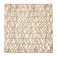 Design Imports Square Woven Paper 6-pc. Placemats