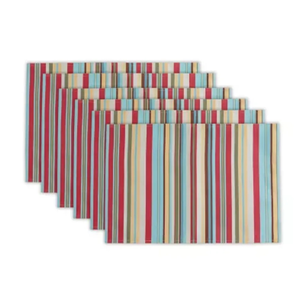 Design Imports Summer Stripe 6-pc. Placemat