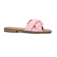 Olivia Miller Womens Selysette Flat Sandals