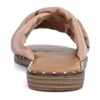 Olivia Miller Womens Selysette Flat Sandals