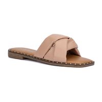 Olivia Miller Womens Selysette Flat Sandals