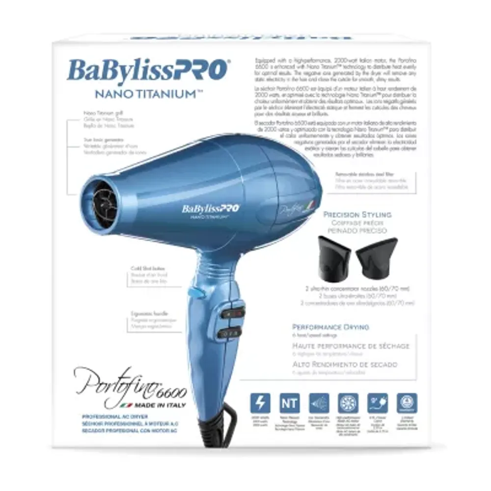 BaByliss Nano Titanium Portofino Hair Dryer