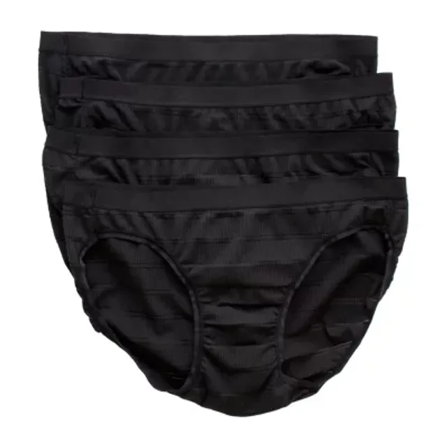 Hanes Originals Ultimate Cotton Stretch Women's Bikini Underwear Pack, 3- Pack 45UOBK - JCPenney