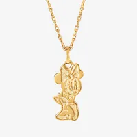 Disney Classics Girls 10K Gold Minnie Mouse Pendant