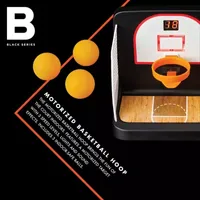 The Black Series Motorized Basketball Hoop Game With 3 Balls