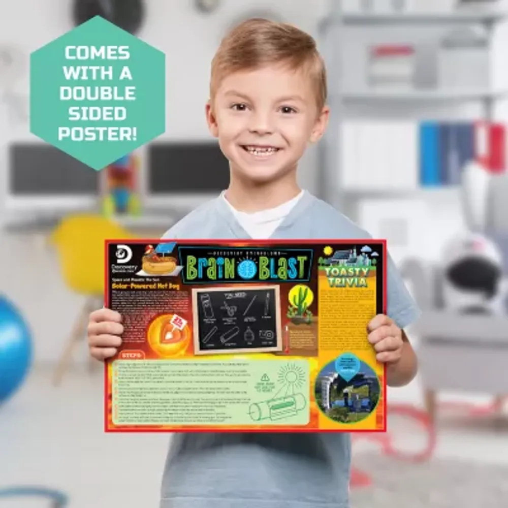 Discovery #Mindblown Solar Vehicle Creation Easy-Build Kit, 197pcs