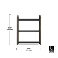 Umbra Bellwood 3-Shelf Standard Bookshelf