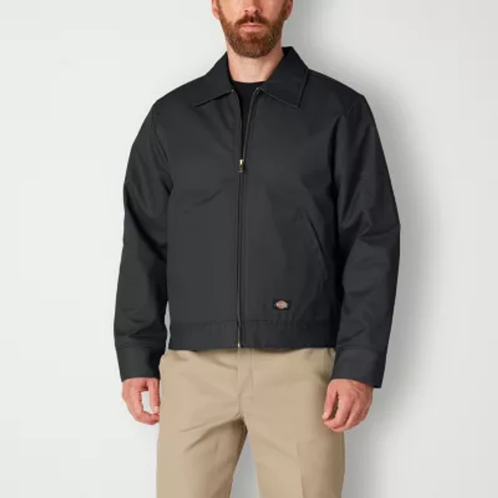 Dickies Lined Twill Eisenhower Mens Water Resistant Lightweight Work Jacket