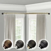 Rod Desyne Celio Corner Double Curtain