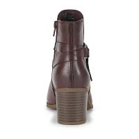 Frye and Co. Womens Italia Stacked Heel Booties