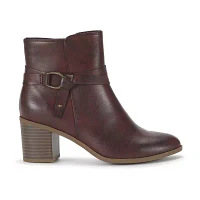 Frye and Co. Womens Italia Stacked Heel Booties