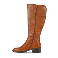 Frye and Co. Womens Lillian Stacked Heel Riding Boots