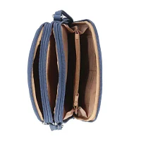 Multi Sac North South Zip Around Crossbody Bag