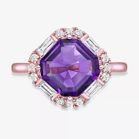 Gemstone Sterling Silver Cocktail Ring