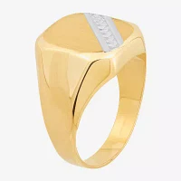 Mens 14K Gold Fashion Ring