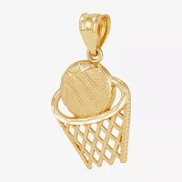 Mens 10K Gold Pendant