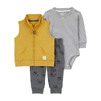 Carter's Baby Boys 3-pc. Pant Set