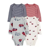 Carter's Baby Boys 4-pc. Long Sleeve Bodysuit