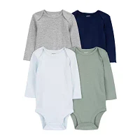 Carter's Baby Boys 4-pc. Long Sleeve Bodysuit