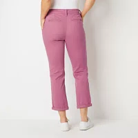 St. John's Bay Girlfriend Regular Fit Slim Trouser