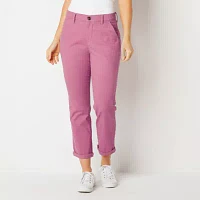 St. John's Bay Girlfriend Regular Fit Slim Trouser