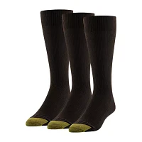 Gold Toe Metropolitan 3 Pair Crew Socks Mens