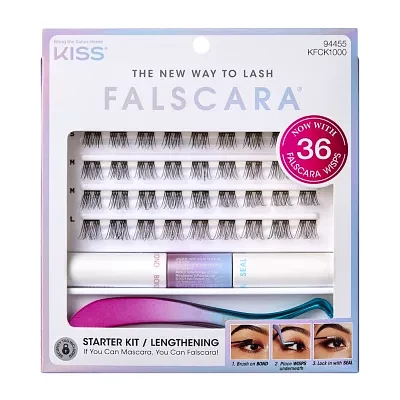 Kiss Lashes Falscara Kit Lengthening Wisps