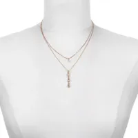 Bijoux Bar Delicates 16 Inch Link Strand Necklace