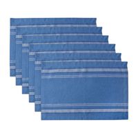 Design Import French Stripe 6-pc. Placemats