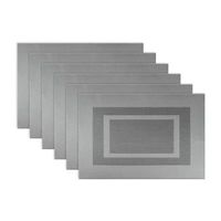 Design Imports Rectangle Doubleframe 6-pc. Placemats