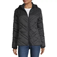 Xersion Water Resistant Lightweight Womens Quilted Puffer Jacket