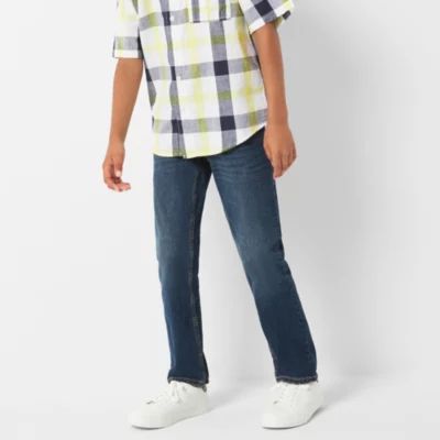 Thereabouts Little & Big Boys Adjustable Waist Stretch Fabric Slim Fit Jean