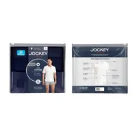 Jockey Classics Mens 3 Pack Short Sleeve V Neck Moisture Wicking T-Shirt